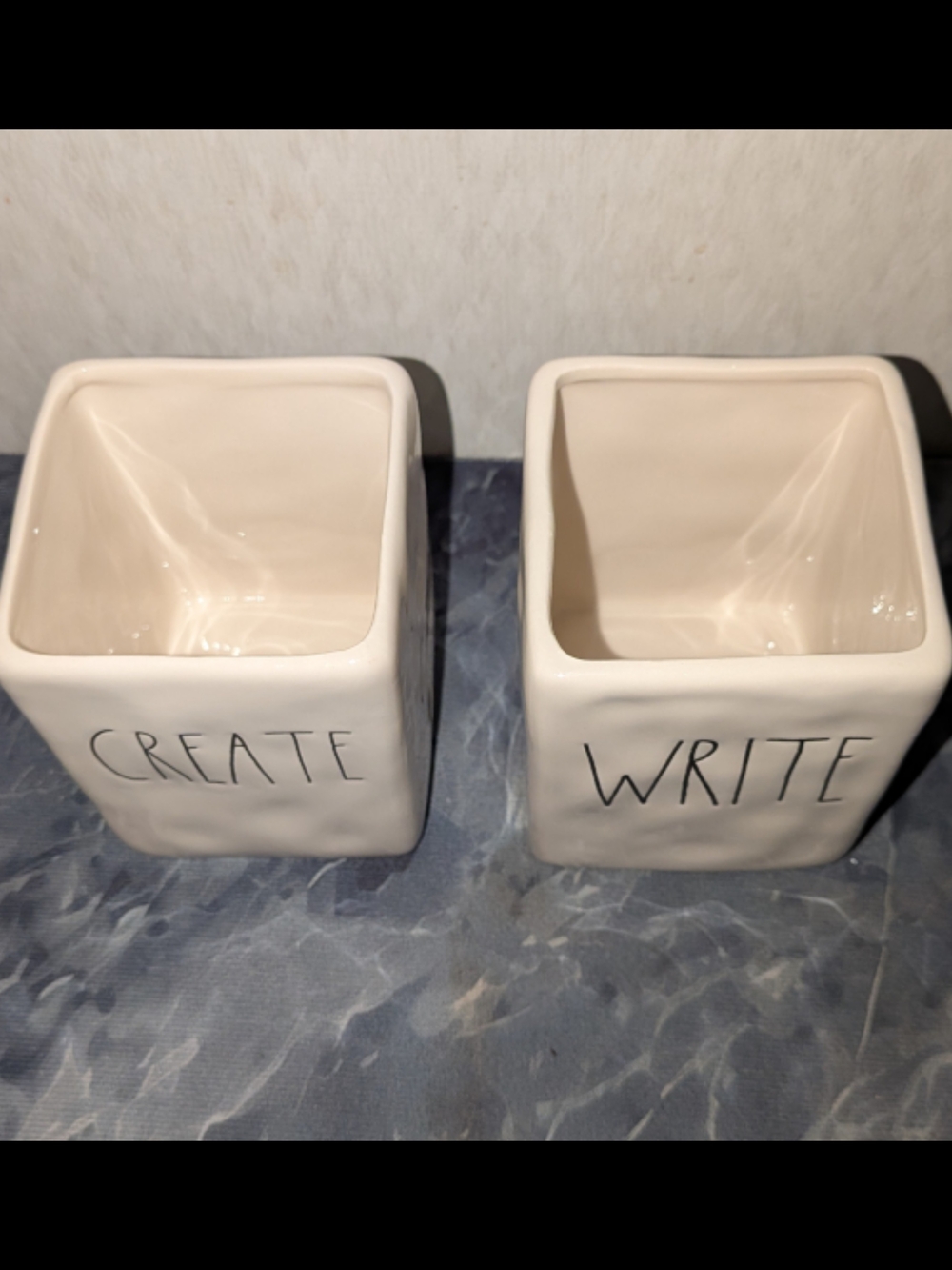 4pc Rae Dunn Artisan Collection By Magenta,"Write" & "Create" the"Note" +"Pencil - Picture 2 of 7